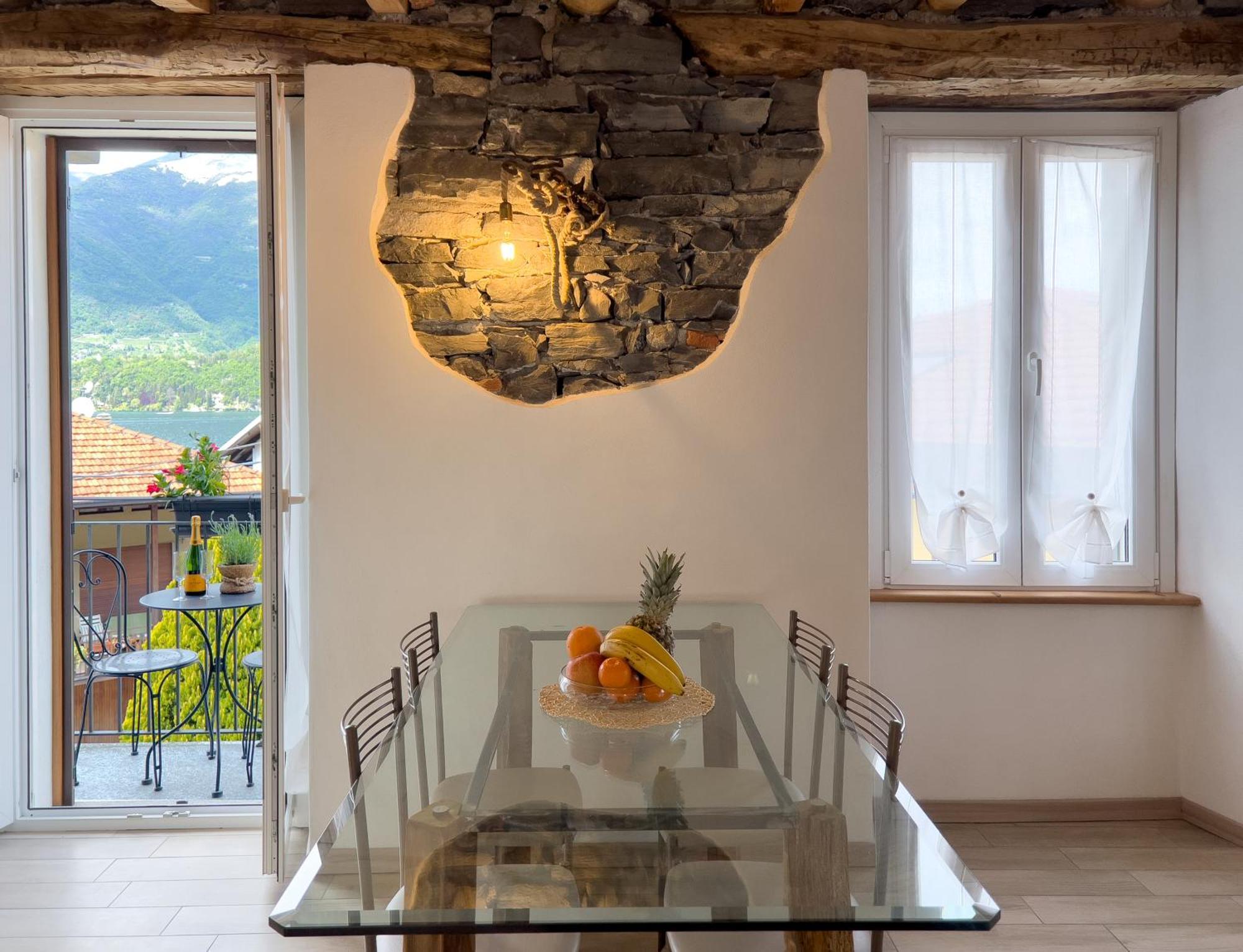 Appartamento Tivano Lezzeno Bagian luar foto